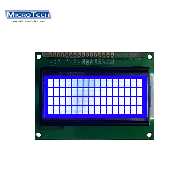 1604 STN COB dot matrix character module IC SPLC780D1 blue and white LCD module
